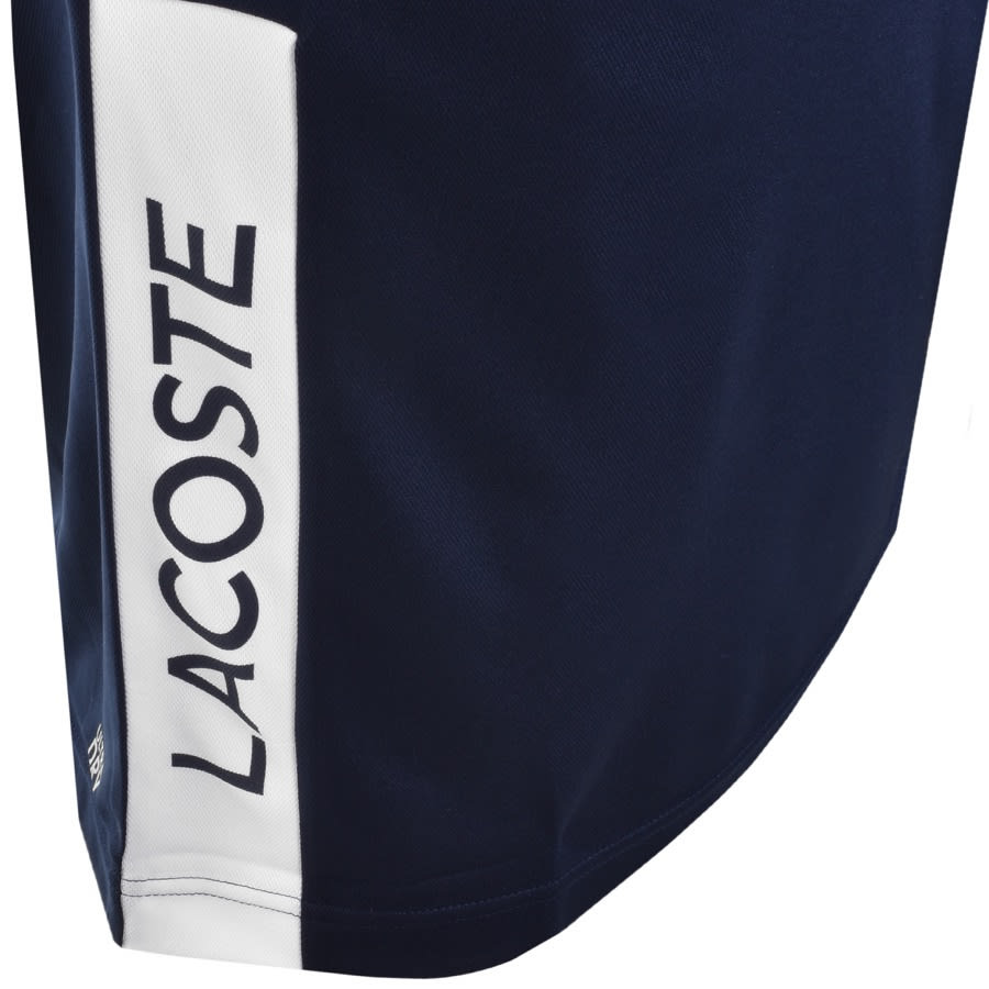 Alternative Image for ProductLacoste Sport Performance Block Logo T Shirt Blue3